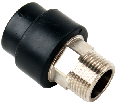 KTP ADAPTER W.MALE INSERT BLACK