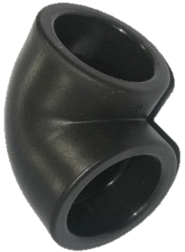 KTP ELBOW (90̊ ) BLACK